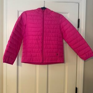 GAP Bright Pink Kids Puffer Jacket - Size Large - LNWOT worn only 1 or 2 times
